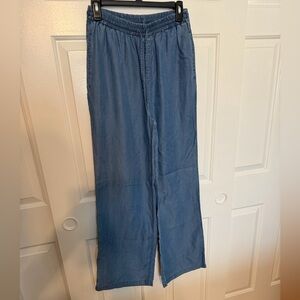 Love Tree Light Blue Elastic Waist Pants